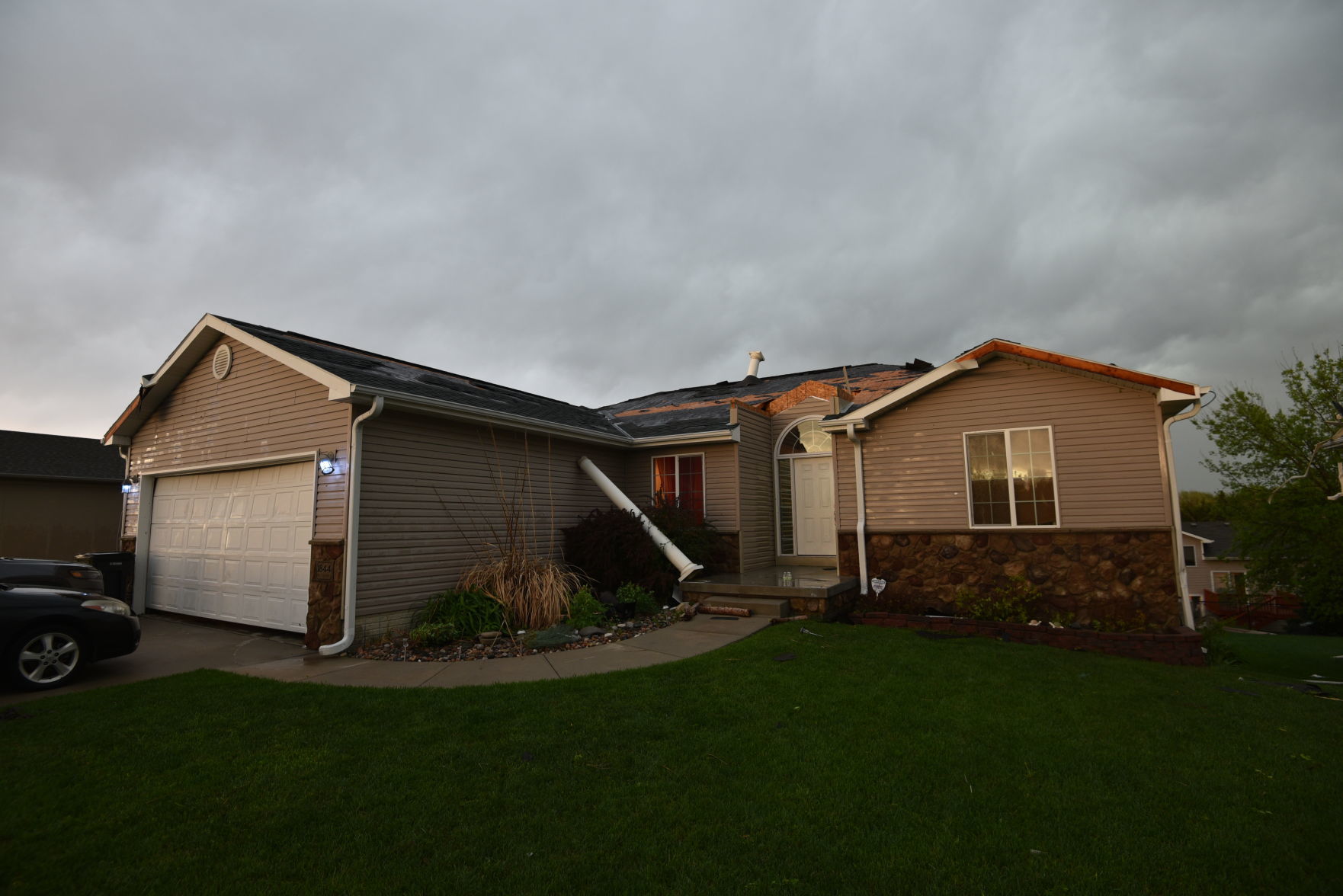 Storm damage